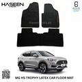 MG HS Trophy Latex Rubber PVC Floor Mats – Custom Fit Waterproof Heavy Duty