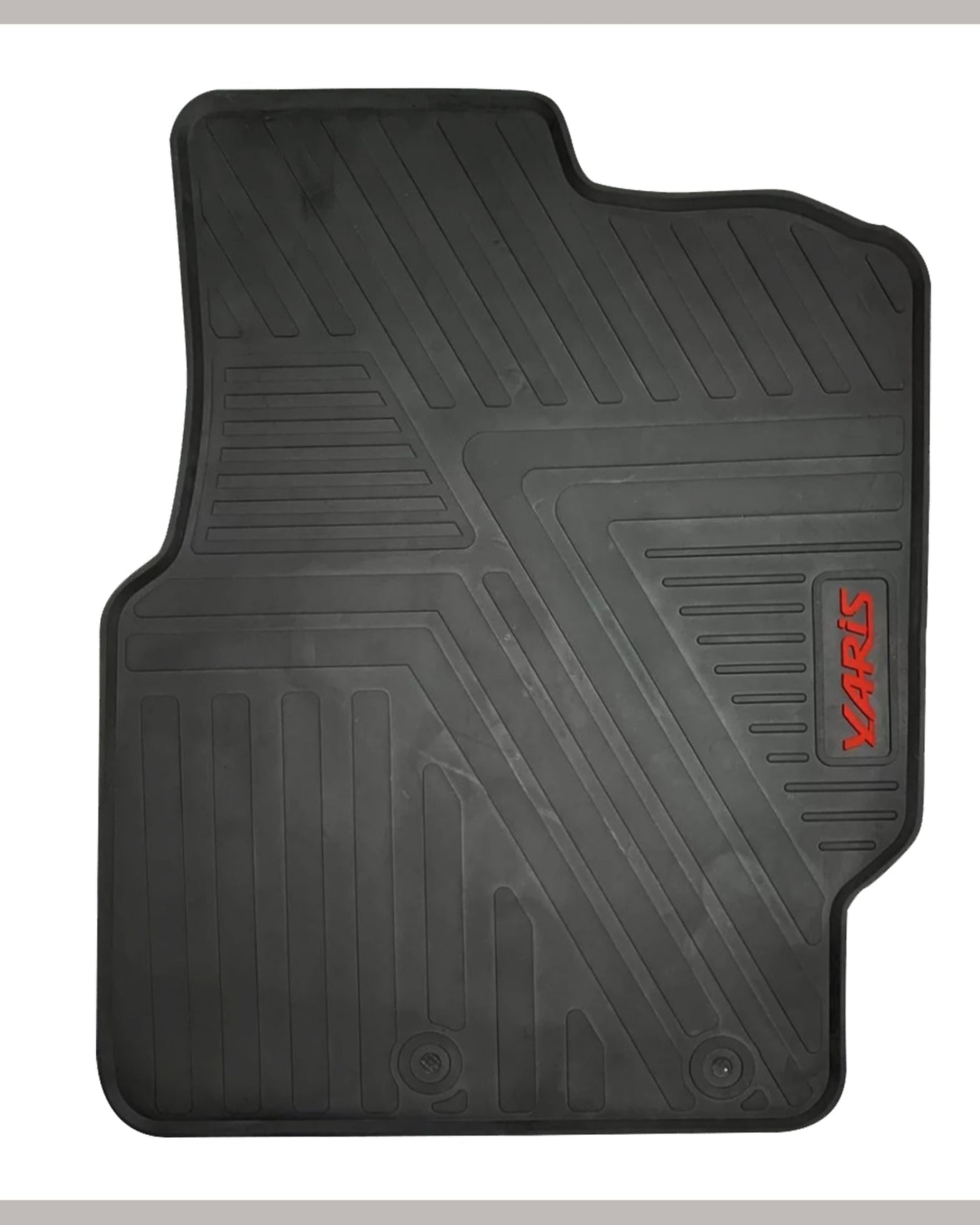 Toyota Yaris 2019-2026 Latex Rubber PVC Floor Mats – Custom Fit Waterproof Heavy Duty | Haseen