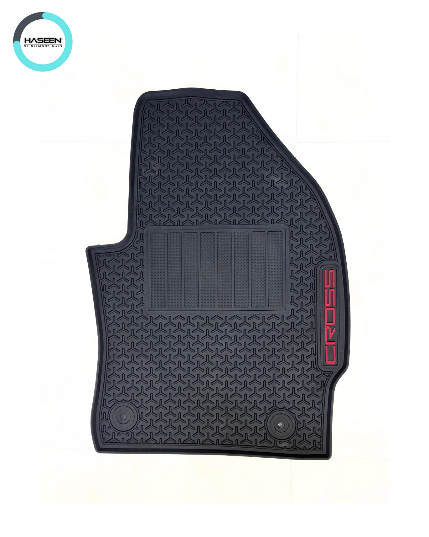 Toyota Cross 2024 Latex Rubber PVC Floor Mats – Custom Fit Waterproof Heavy Duty | Haseen
