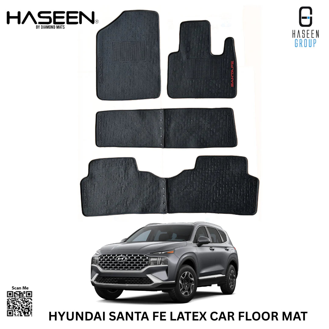 Hyundai Santa Fe Latex Rubber Car Floor Mat
