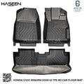 Honda Civic Reborn 2009-2012 9D TPE Floor Mats – Custom Fit Heavy Duty Waterproof