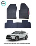 Toyota Cross 2024 Latex Rubber PVC Floor Mats – Custom Fit Waterproof Heavy Duty