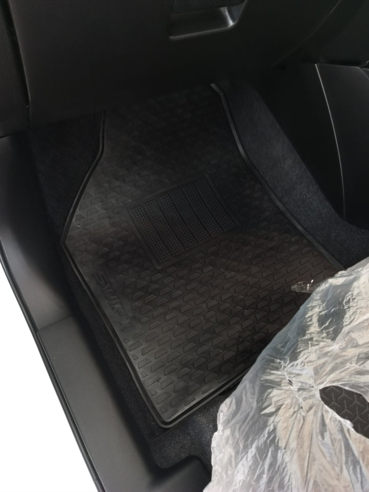 Suzuki Swift New 2022-2024 Latex Rubber PVC Floor Mats – Custom Fit Waterproof Heavy Duty | Haseen