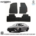 Hyundai Elantra Hybrid 2025 Latex Rubber Car Floor Mat
