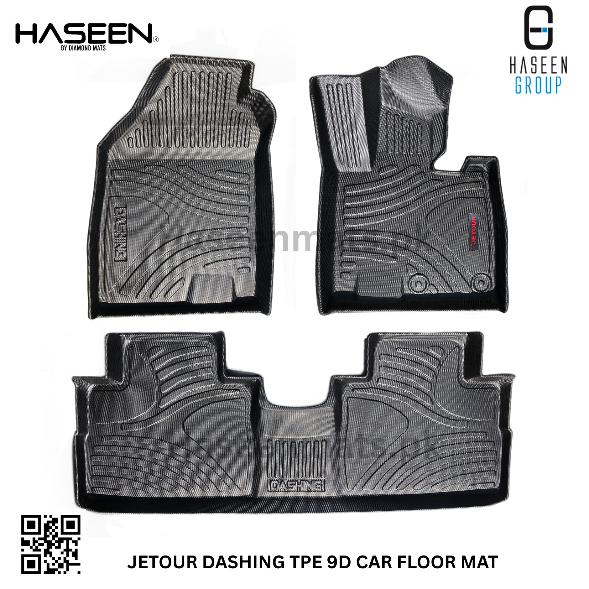 Jetour Dashing 9D TPE Floor Mats – Custom Fit Heavy Duty Waterproof