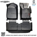 Honda Civic Rebirth 2013-2015 9D TPE Floor Mats – Custom Fit Heavy Duty Waterproof