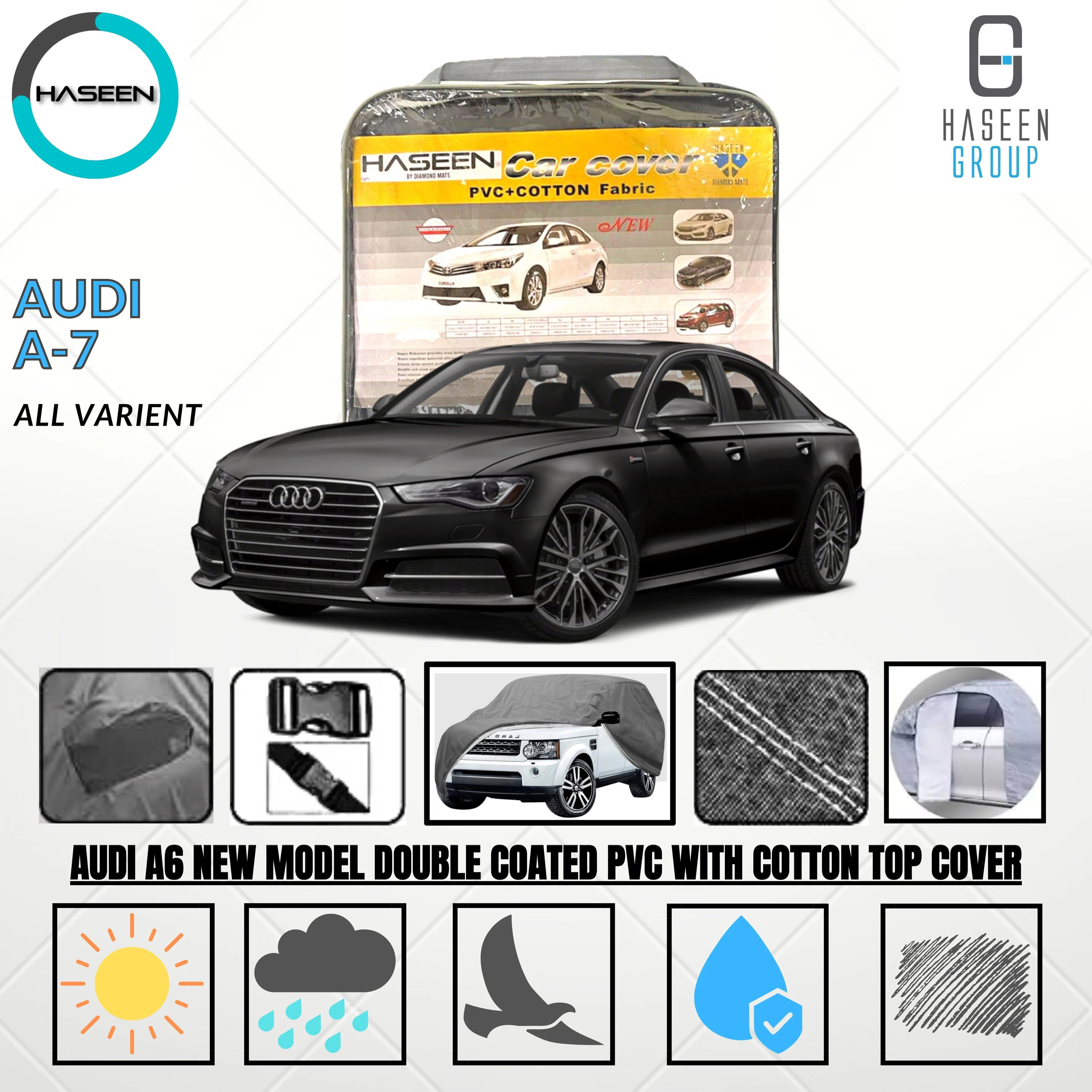 Audi A6 Oxford + Needle Cotton Top Cover