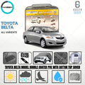 Toyota Belta Oxford + Needle Cotton Top Cover
