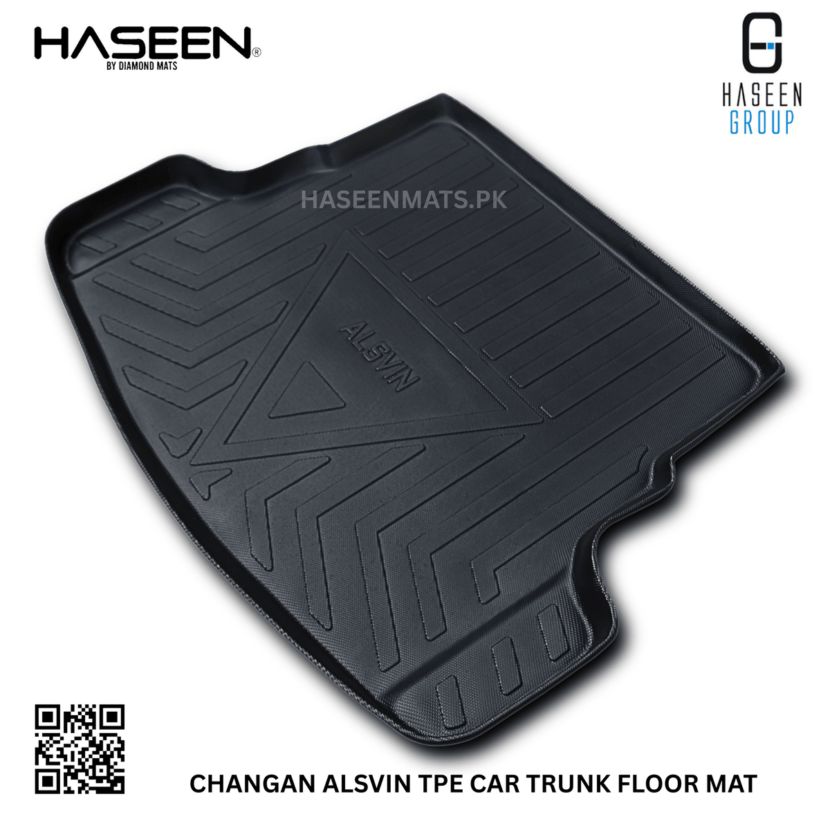 Changan Alsvin 2021-2024 TPE Trunk Mat – Diggi Tray Boot Liner, Custom Fit Waterproof