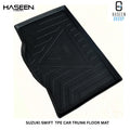 Suzuki Swift New 2022-2025 TPE Trunk Mat – Diggi Tray Boot Liner, Custom Fit Waterproof