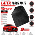 Suzuki Swift New 2022-2024 Latex Rubber PVC Floor Mats – Custom Fit Waterproof Heavy Duty | Haseen