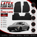 Hyundai Elantra Hybrid 2025 Latex Rubber Car Floor Mat