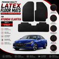 Hyundai Elantra 2021-2024 Latex Rubber Car Floor Mat