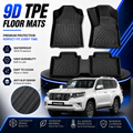 Toyota Prado New Luxury Style 9D TPE Plastic Heavy Duty Floor Mat
