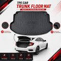 Honda Civic X 2016-2021 TPE Plastic Car Trunk Mat