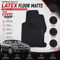 Honda Civic 2013-2015 Rebirth Latex Rubber PVC Floor Mats – Custom Fit Waterproof Heavy Duty | Haseen