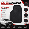 Suzuki Mehran Latex Rubber PVC Floor Mats – Custom Fit Waterproof Heavy Duty | Haseen