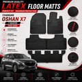 Changan Oshan X7 7 Seater 2022-2024 Latex Rubber PVC Floor Mats – Custom Fit Waterproof Heavy Duty | Haseen