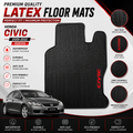 Honda Civic 2009-2012 Reborn Latex Rubber PVC Floor Mats – Custom Fit Waterproof Heavy Duty | Haseen