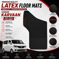 Changan Karvaan 2021-2024 Latex Rubber PVC Floor Mats – Custom Fit Waterproof Heavy Duty | Haseen