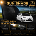 Toyota Aqua 2012-2025 Car Window Sun Shades