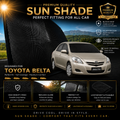 Toyota BELTA 2005-2012 Car Window Sun Shades