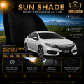 Honda Civic 2016-2022 Car Window Sun Shades