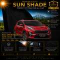Kia Sportage 2019-2025 Car Window Sun Shades