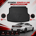 Hyundai Sonata N Line 2025 TPE Plastic Car Trunk Mat