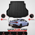 Hyundai Elantra Hybrid N Line 2025 TPE Plastic Car Trunk Mat