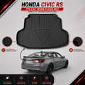 Honda Civic RS 2022-2024 TPE Plastic Car Trunk Mat