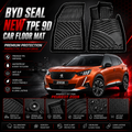 Peugeot 2008 Luxury 9D TPE Plastic Floor Mat