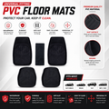 Universal 077 PVC Diamond Series Car Floor Mat