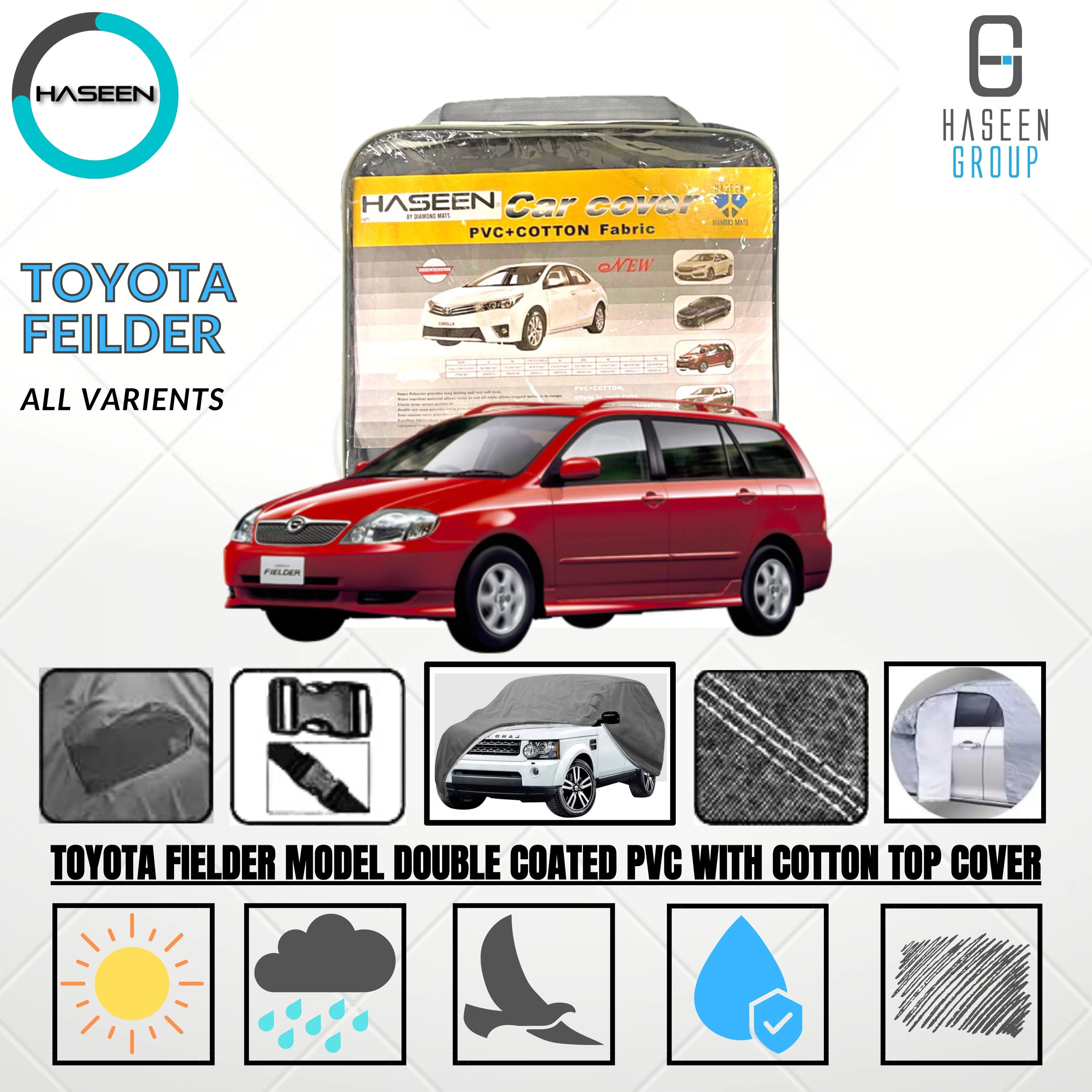 Toyota Fielder Oxford + Needle Cotton Top Cover