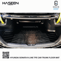 Hyundai Sonata N Line 2025 TPE Trunk Mat – Diggi Tray Boot Liner, Custom Fit Waterproof