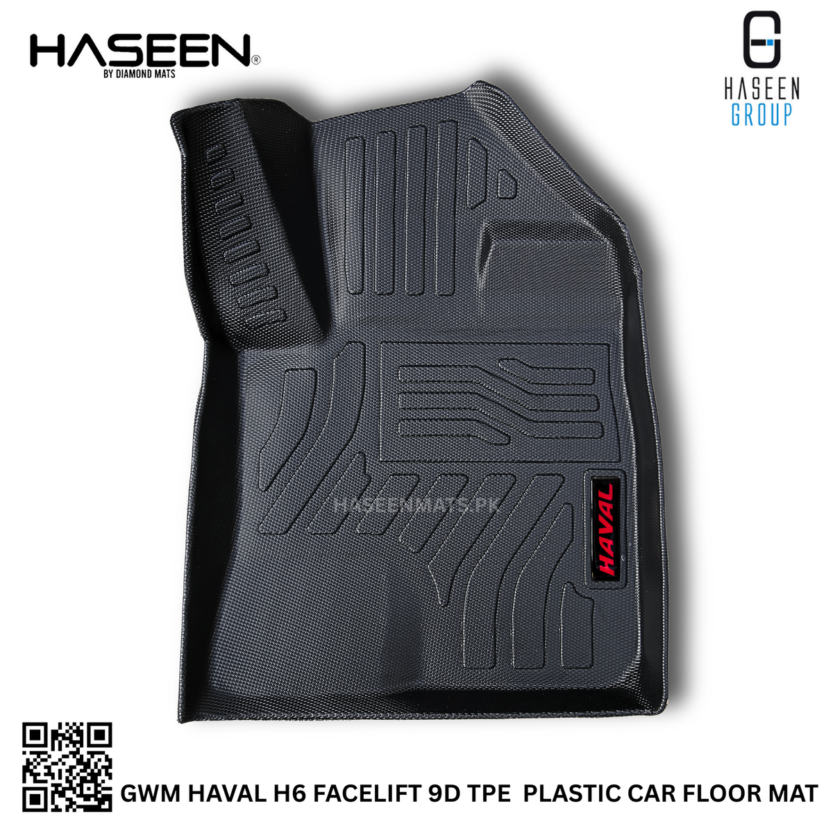 GWM Haval H6 Facelift 9D TPE Floor Mats – Custom Fit Heavy Duty Waterproof