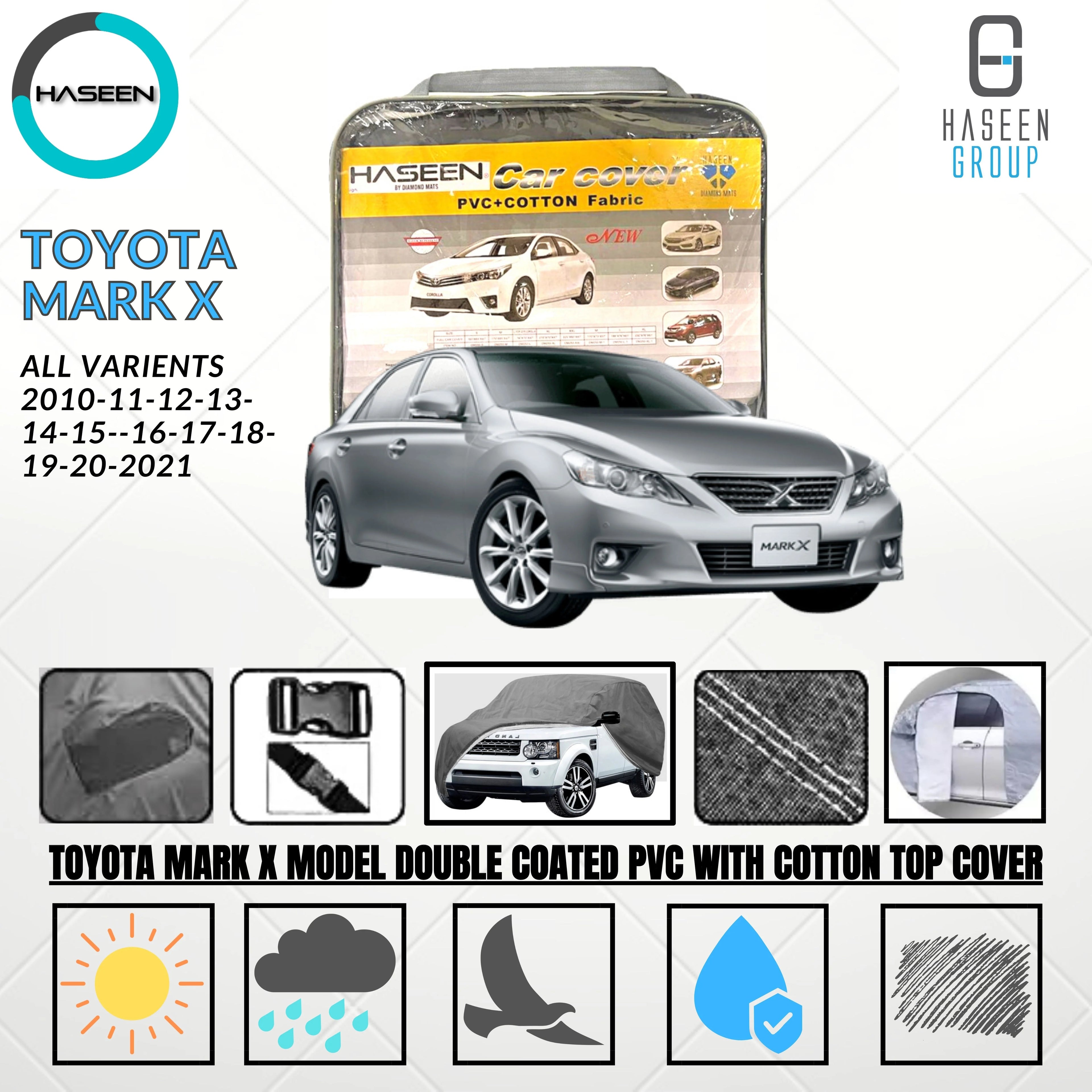 Toyota Mark X Oxford + Needle Cotton Top Cover