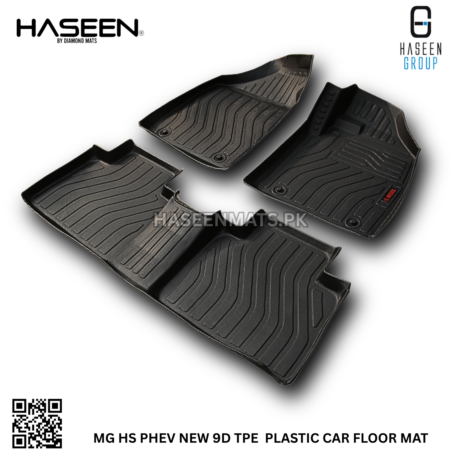 MG HS Trophy 9D TPE Floor Mats – Custom Fit Heavy Duty Waterproof