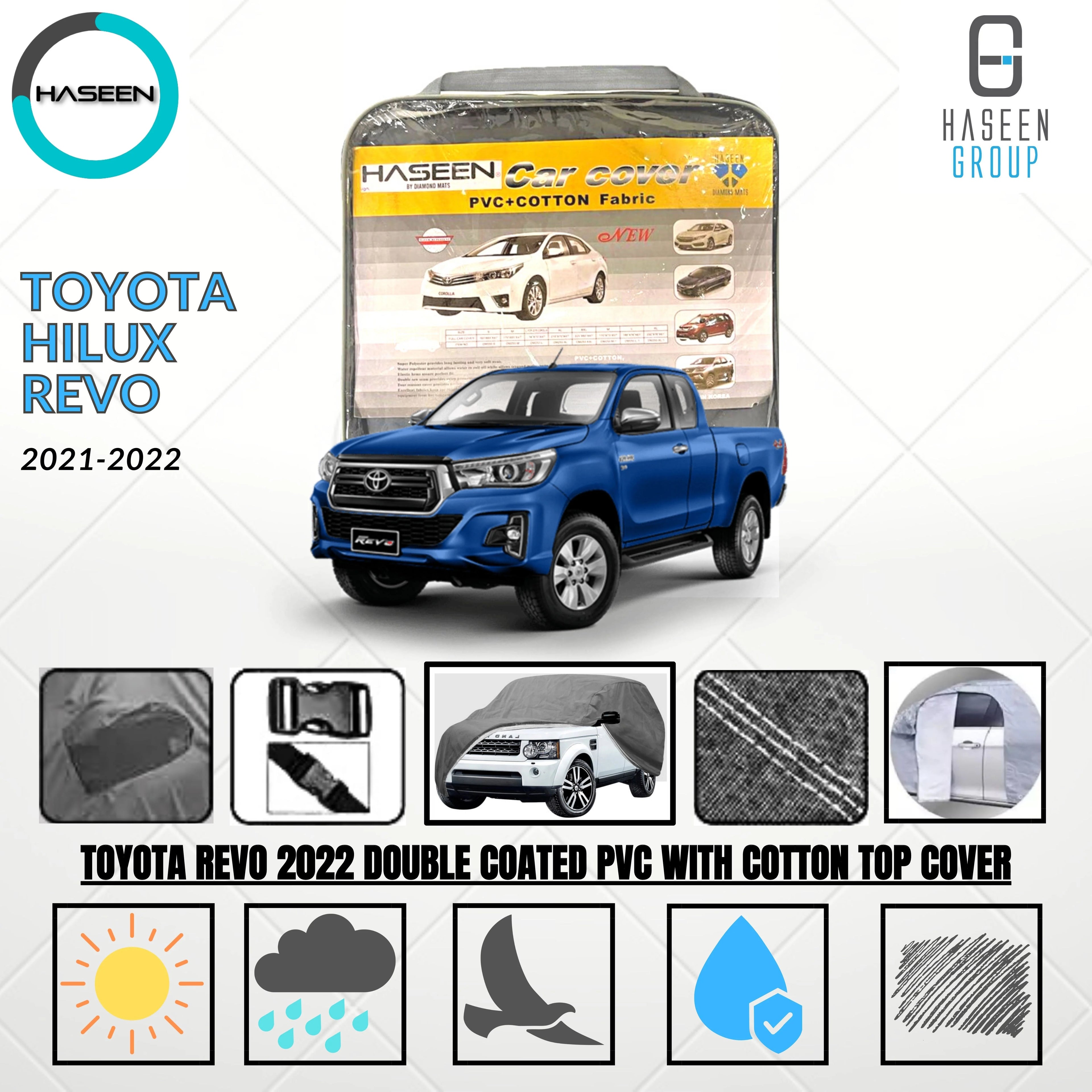 Toyota Hilux Revo 2021-2022 Oxford + Needle Cotton Top Cover