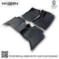 Toyota Revo 9D TPE Floor Mats – Custom Fit Heavy Duty Waterproof