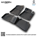 Hyundai Sonata N Line 9D TPE Floor Mats – Custom Fit Heavy Duty Waterproof