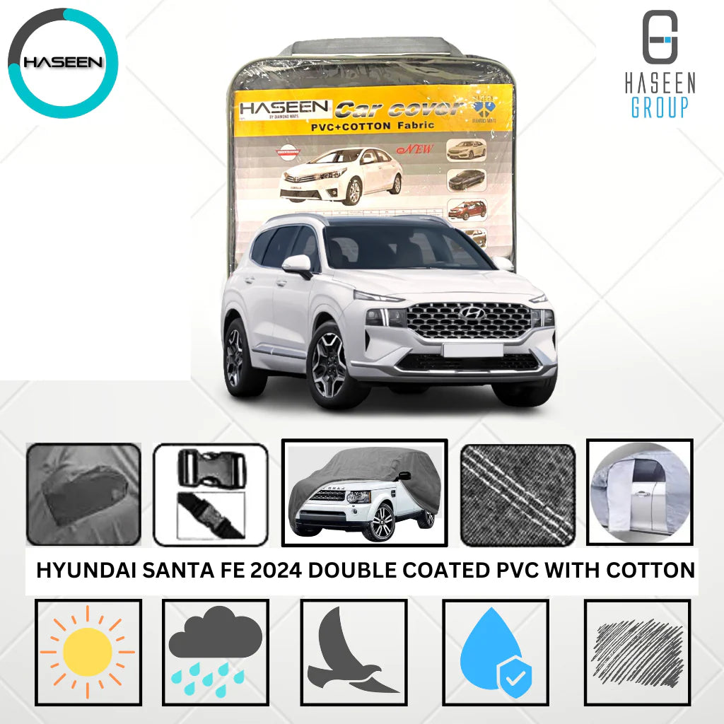 Hyundai Santa Fe New 2024 Oxford + Needle Cotton Top Cover