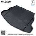 Toyota Cross New 2024 TPE Trunk Mat – Diggi Tray Boot Liner, Custom Fit Waterproof