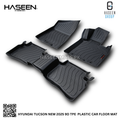 Hyundai Tucson Hybrid 9D TPE Floor Mats – Custom Fit Heavy Duty Waterproof