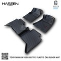 Toyota Hilux Vigo 9D TPE Floor Mats – Custom Fit Heavy Duty Waterproof