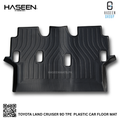 Toyota Land Cruiser 9D TPE Floor Mats – Custom Fit Heavy Duty Waterproof