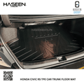 Honda Civic RS 2022-2024 TPE Trunk Mat – Diggi Tray Boot Liner, Custom Fit Waterproof