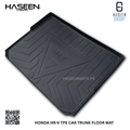 Honda HR-V 2022-2026 TPE Trunk Mat – Diggi Tray Boot Liner, Custom Fit Waterproof
